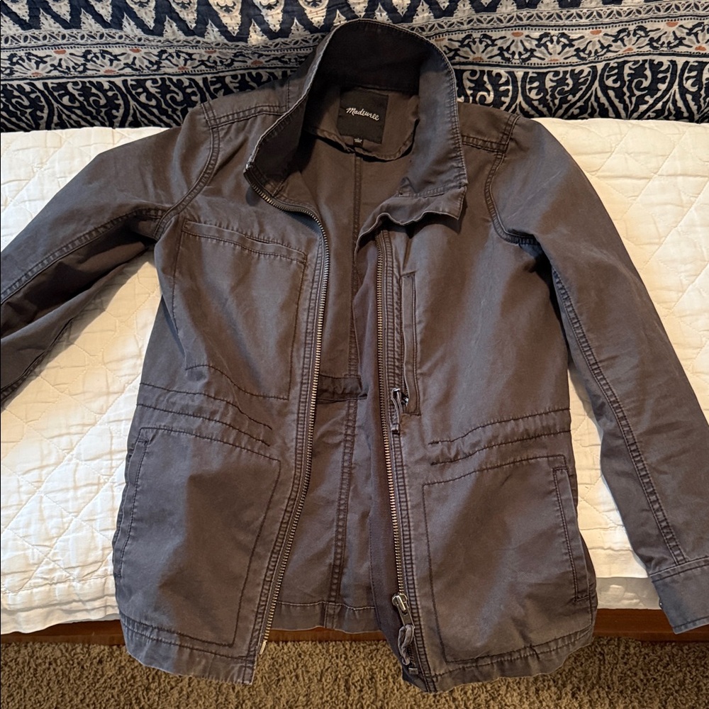 Madewell Charcoal Utility Jacket